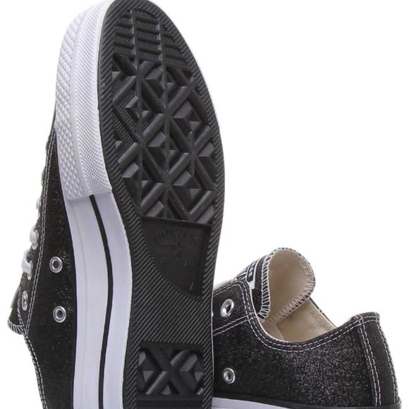 Converse Womens CTAS Lift Ox Glitter 566282C NWB - Picture 8 of 9